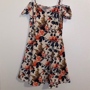 Off the shoulder dress